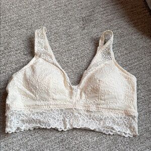 SO Lace Bralette - Cream
